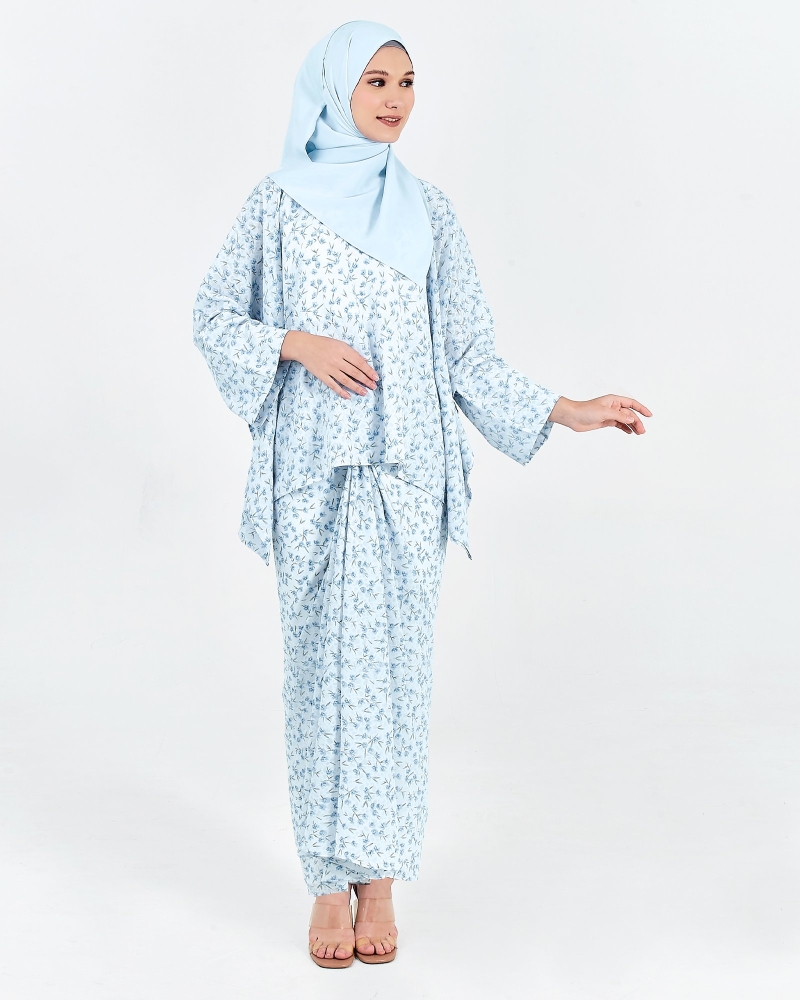 Image of JASMINE KAFTAN SET - SKY BLUE