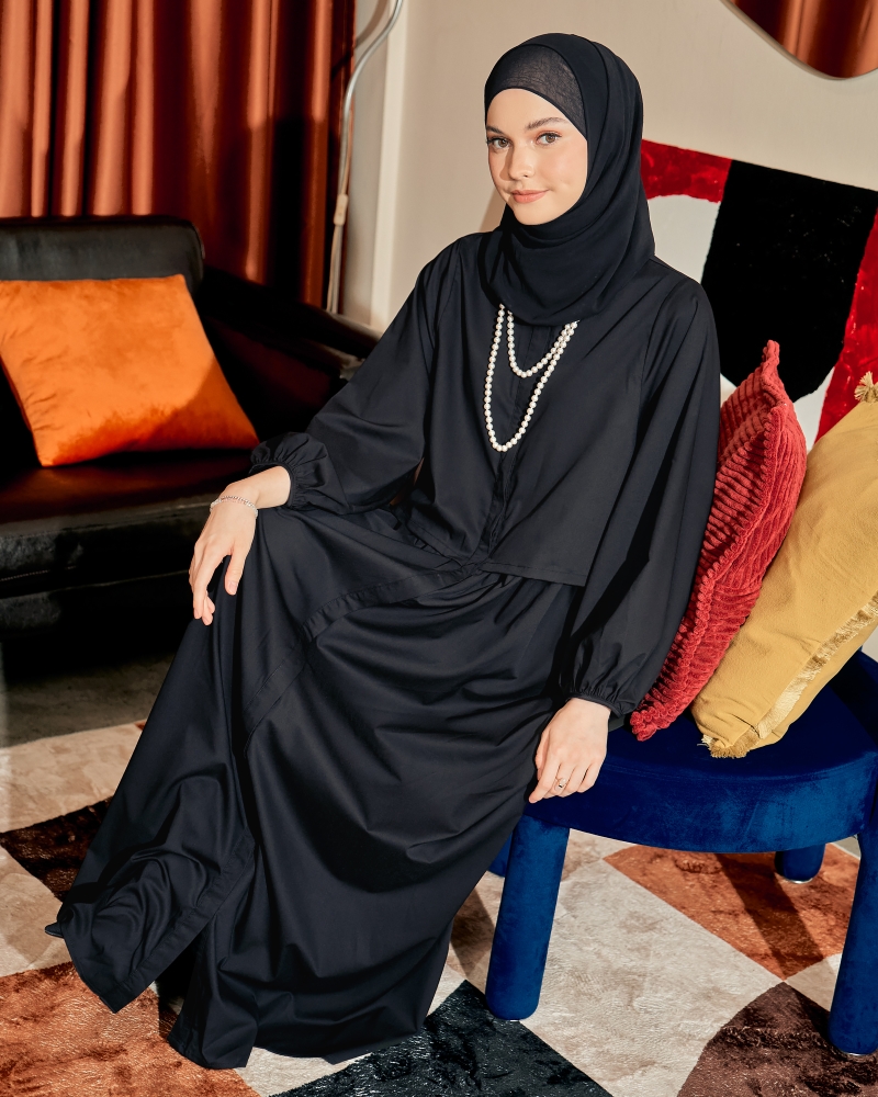 Image of TALIA EVERYDAY DRESS - BLACK