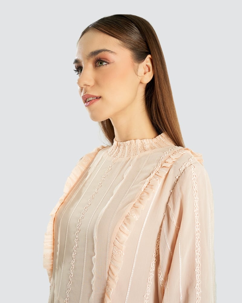 THE BUNGA SERIES: LACE DRESS - SHERBET