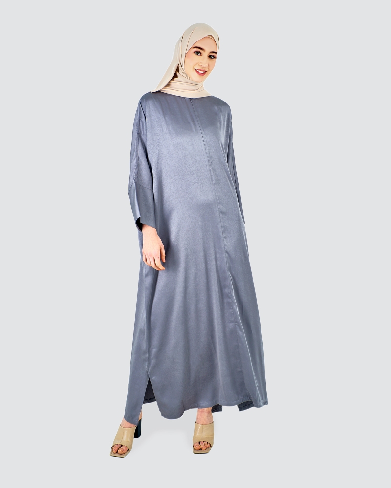 Image of X-PRESS OVERSIZED DRESS - STEEL