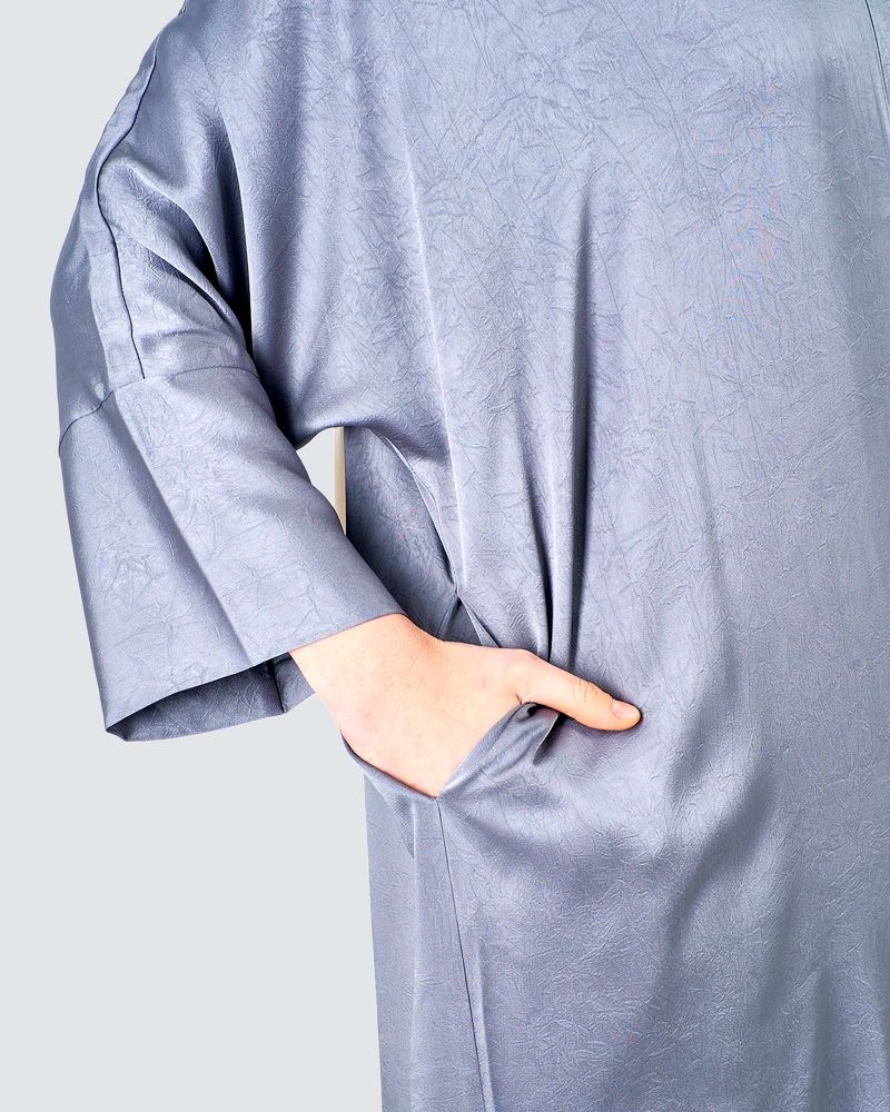 Image of X-PRESS OVERSIZED DRESS - STEEL