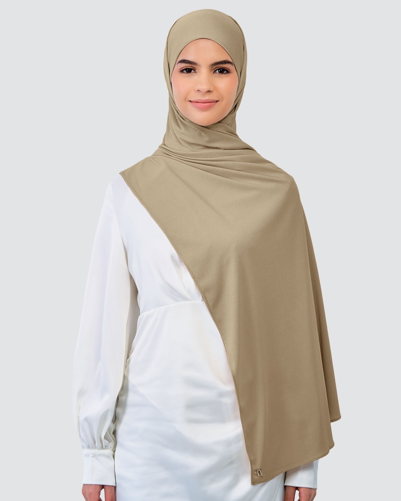 Image of YURI STRETCH KNIT - CAFE