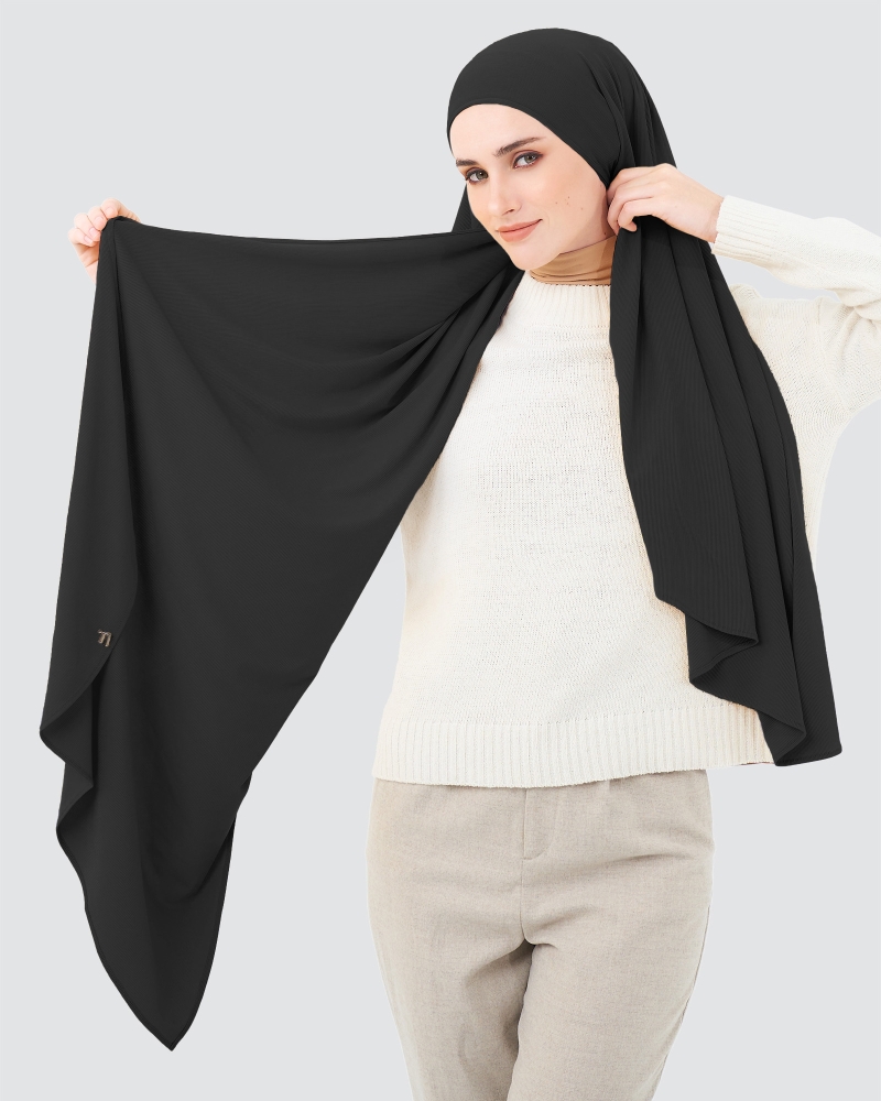 Image of YURI STRETCH KNIT - COAL