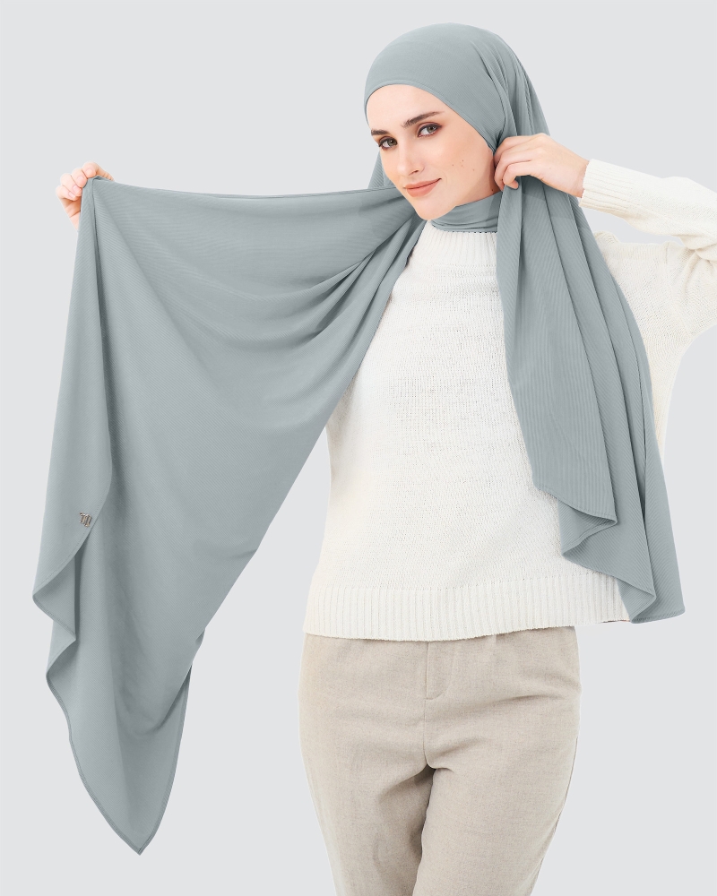 Image of YURI STRETCH KNIT - MINERAL BLUE
