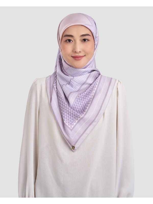 ANKA MATTE SATIN SQUARE - SILVER DUNE