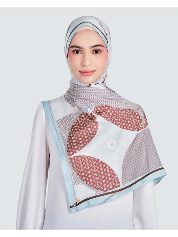 BLUE CRUISE SHAWL - PARADISE