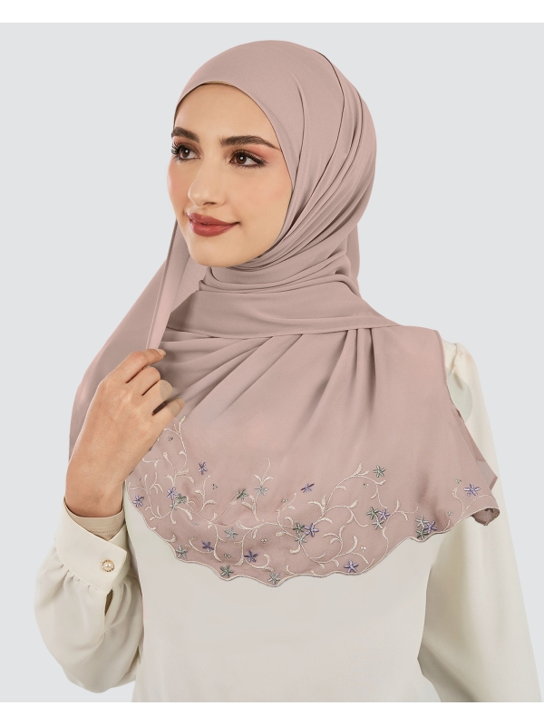 CENDANA SULAM CRYSTAL SHAWL - AFFOGATO