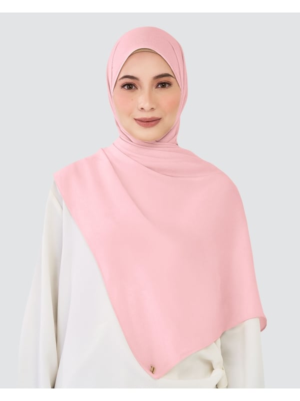 CHIFFON SHAWL - DAWN PINK