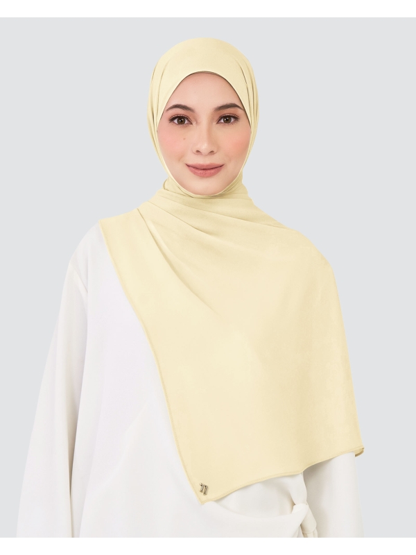 CHIFFON SHAWL - WHITE SAND