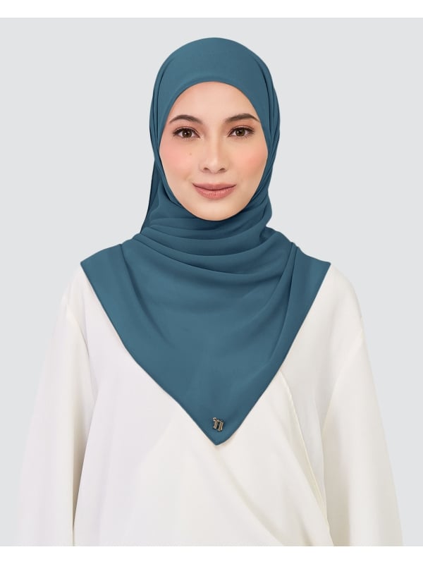 CHIFFON SQUARE - MARITIME BLUE