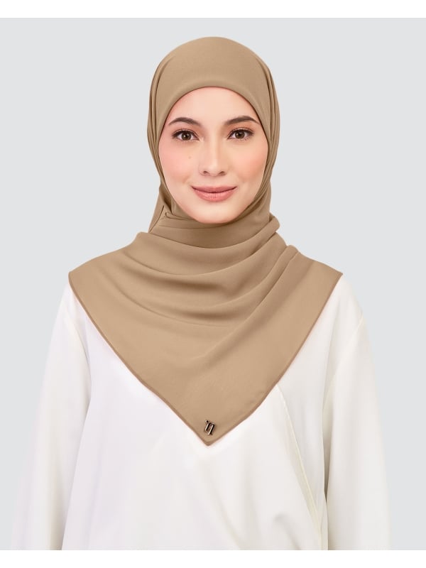 CHIFFON SQUARE - NATURAL