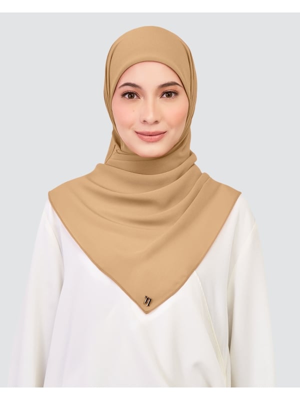 CHIFFON SQUARE - NOUGAT