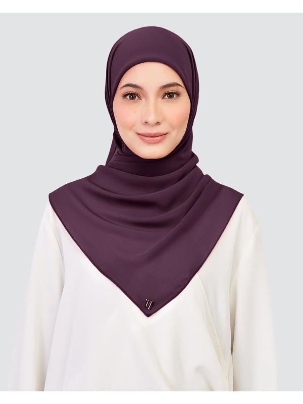 CHIFFON SQUARE - PLUM PERFECT
