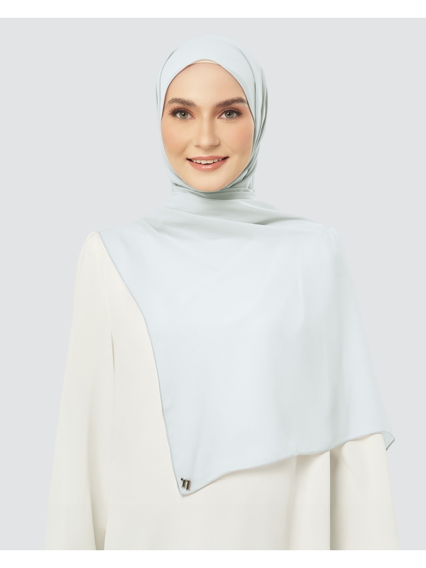 CLOUD CHIFFON SHAWL - GLACIER