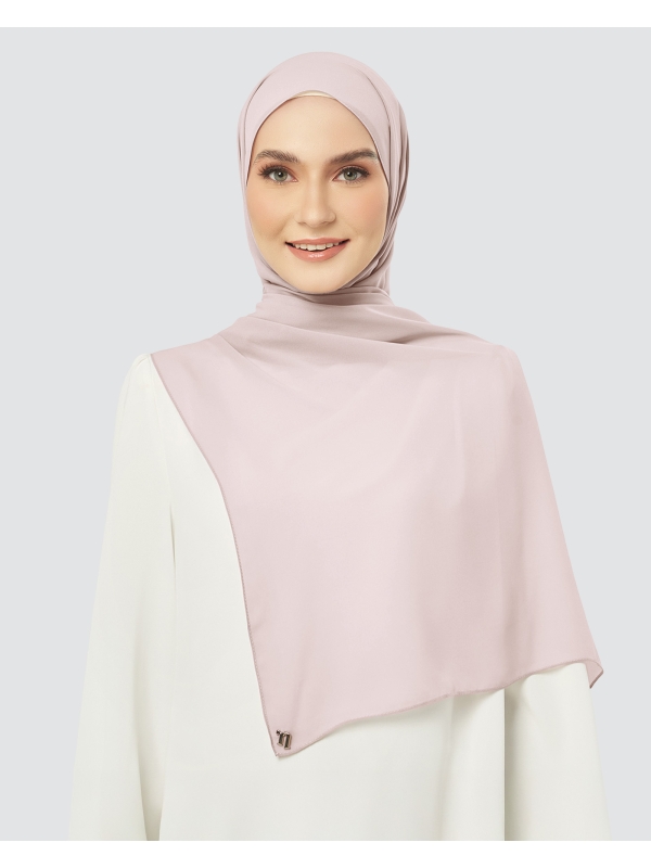 CLOUD CHIFFON SHAWL - TARO MILK