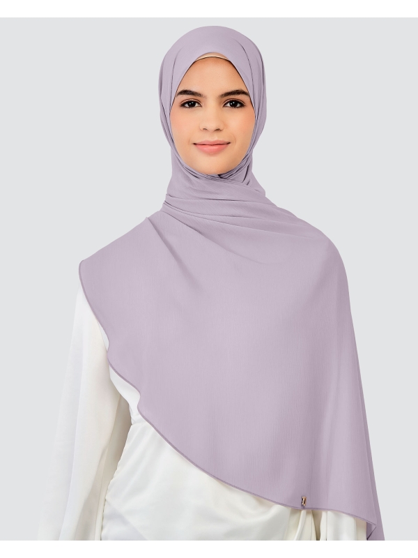 LINIA LINE CHIFFON SHAWL - VIOLET