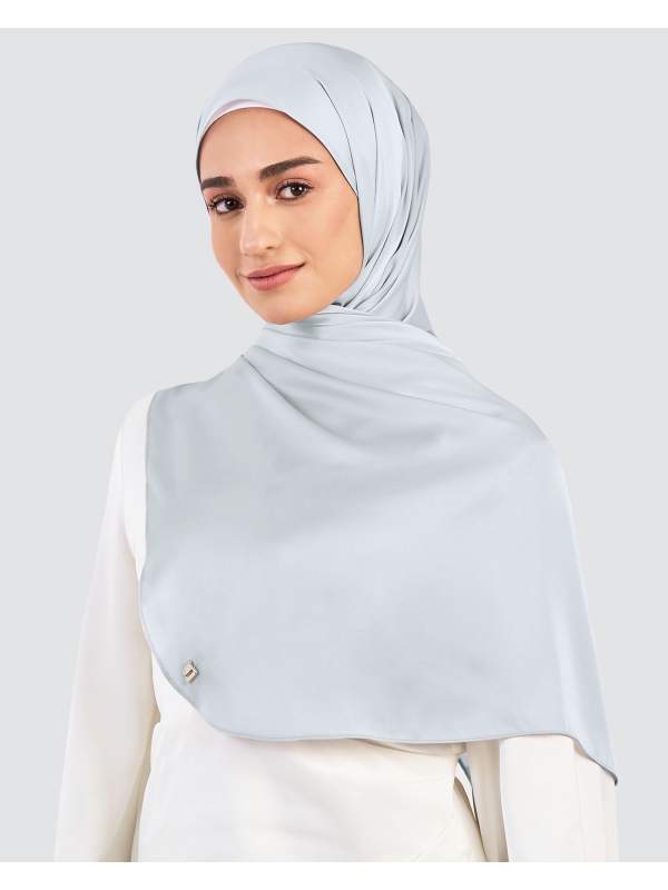 LUNA SATIN SHAWL - OCEAN JASPER