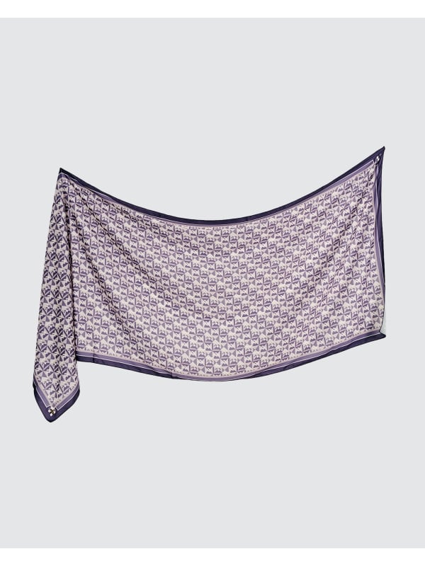 MONOGRAM ORIGAMI SHAWL - HARBOR