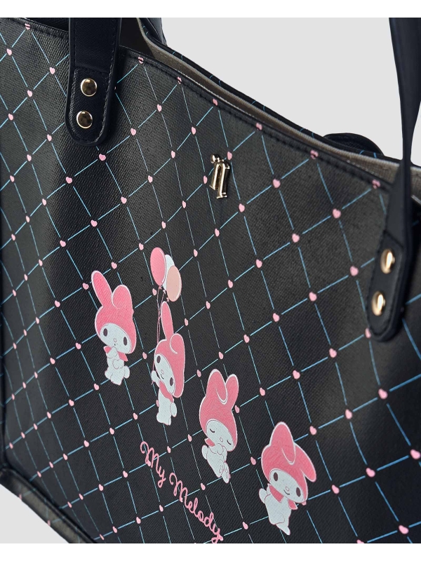 MY MELODY X NAELOFAR DEMURE BAG - BLACK