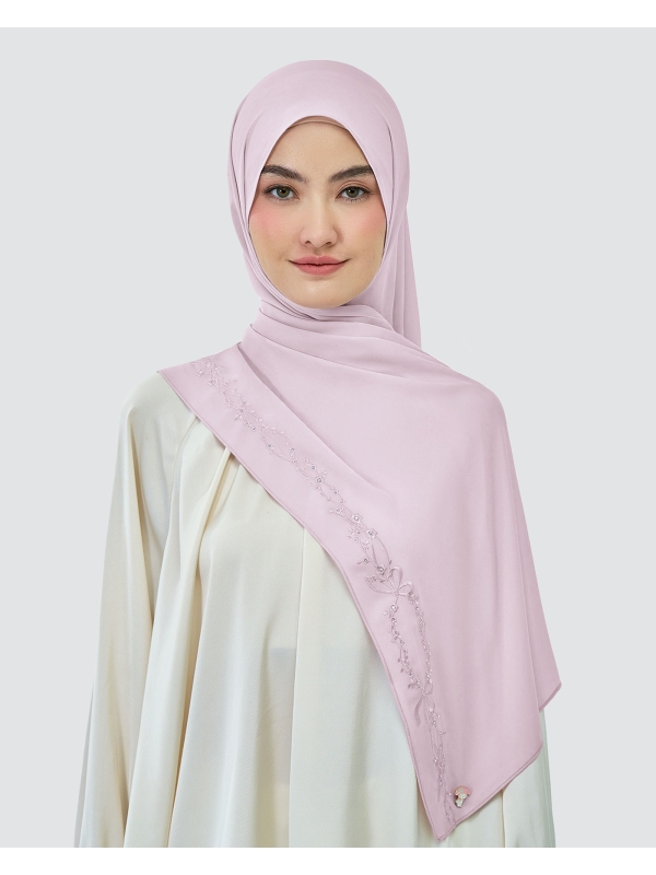 MY MELODY & NAELOFAR EMBROIDERED SHAWL - SWIRL