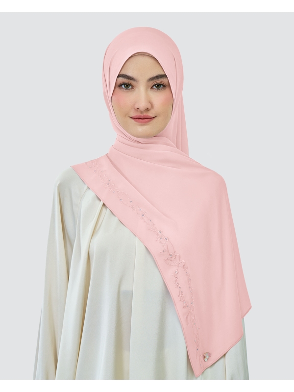 MY MELODY & NAELOFAR EMBROIDERED SHAWL - TWINKLE