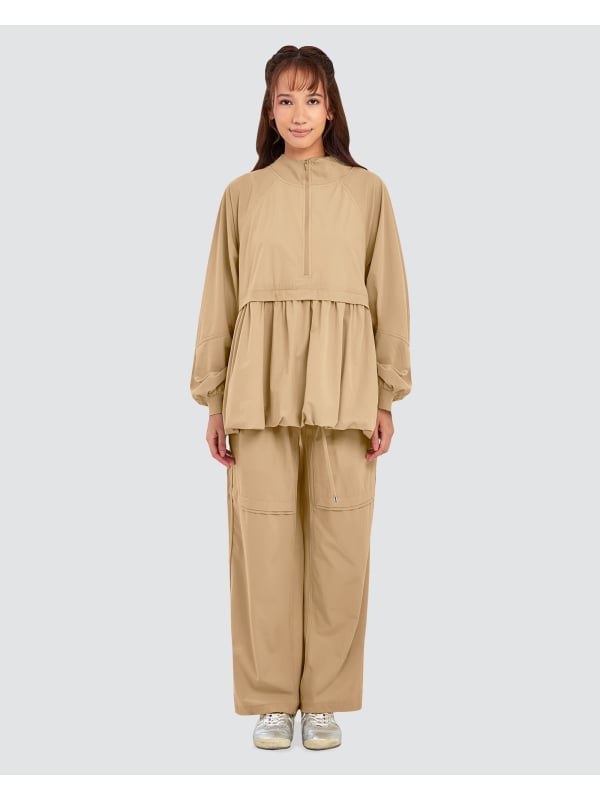 nPOWER BALLOON PARKA - ALMOND