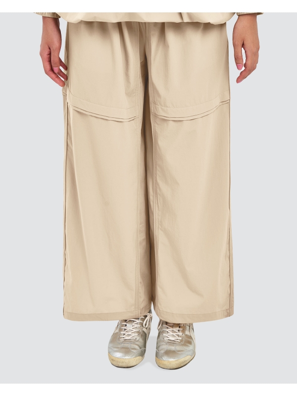 nPOWER DRAWSTRING PANTS - BUTTERCREAM