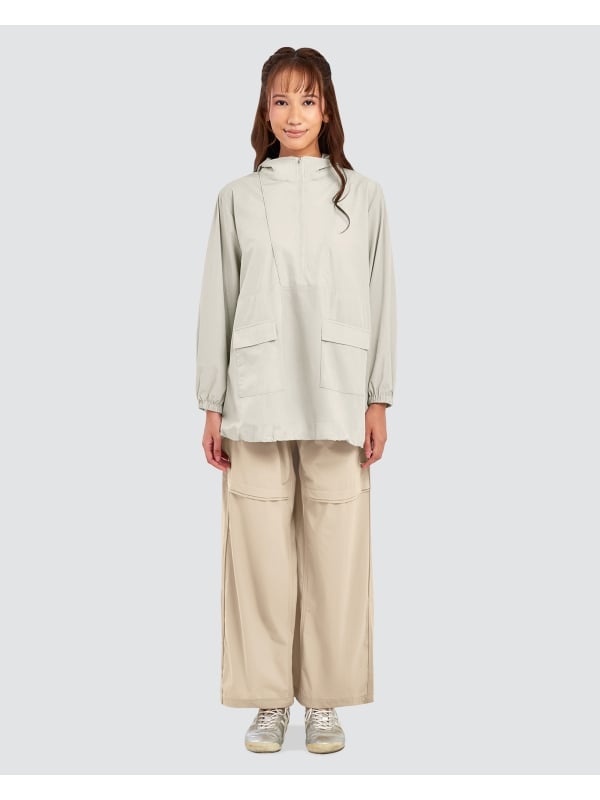 nPOWER DRAWSTRING PARKA - CLAY