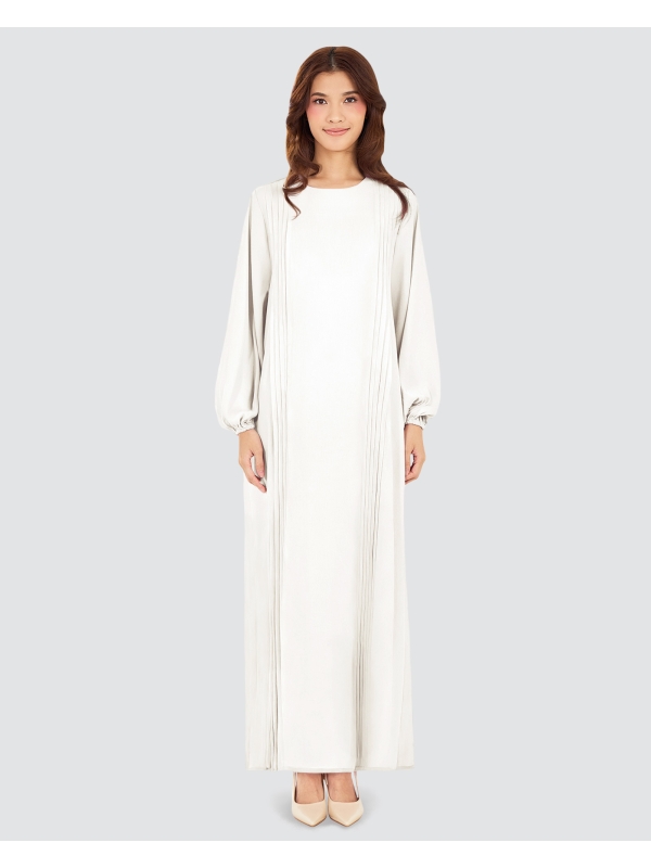 RAISA ABAYA  - OFF WHITE