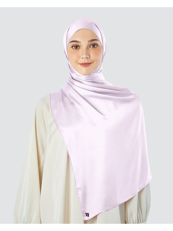 SATIN SHAWL - SOFT VOILET
