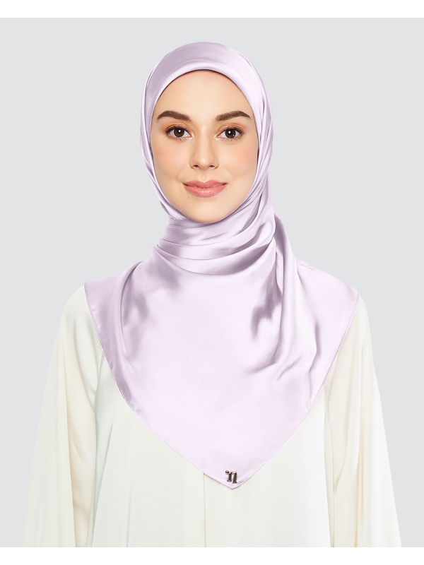 SATIN SQUARE - SOFT VOILET