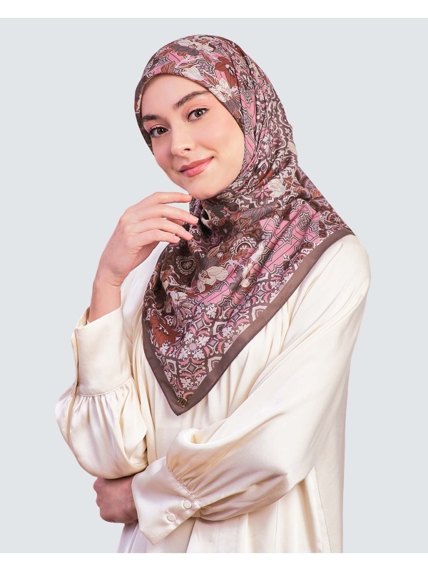 SENI COTTON VOILE SQUARE - KESUMA