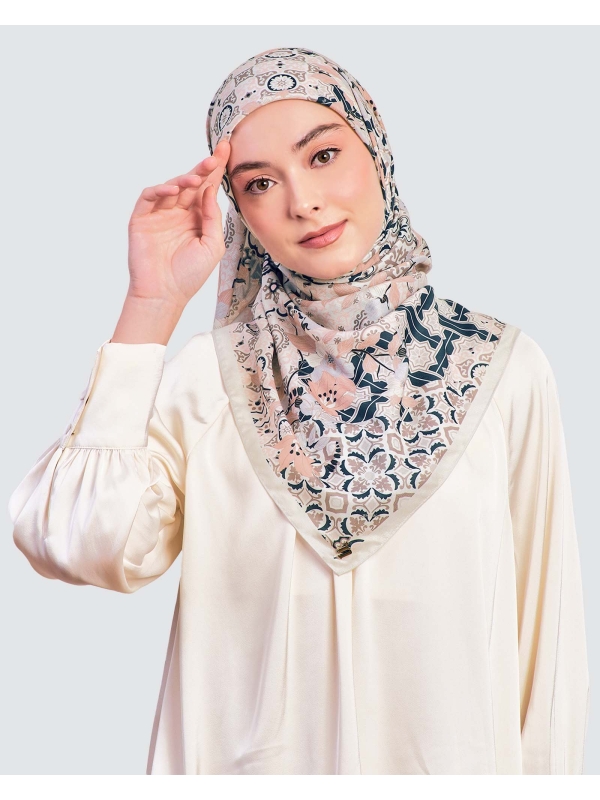SENI COTTON VOILE SQUARE - MUTIARA