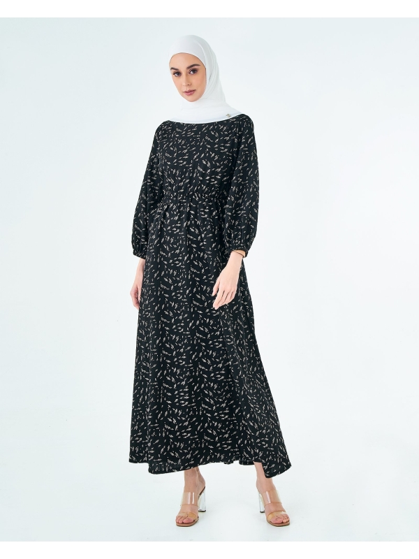 X-PRESS MIA DRESS - BLACK