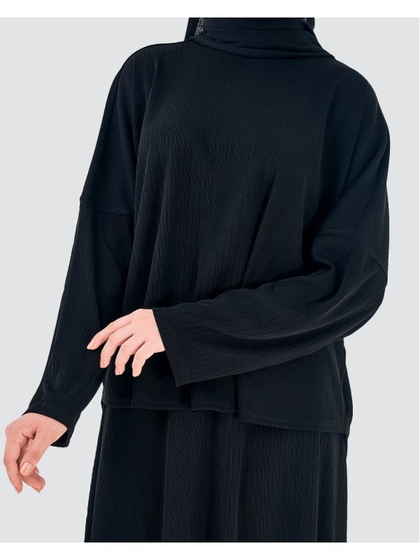 X-PRESS WANDERSCAPES CO-ORDS - BLACK