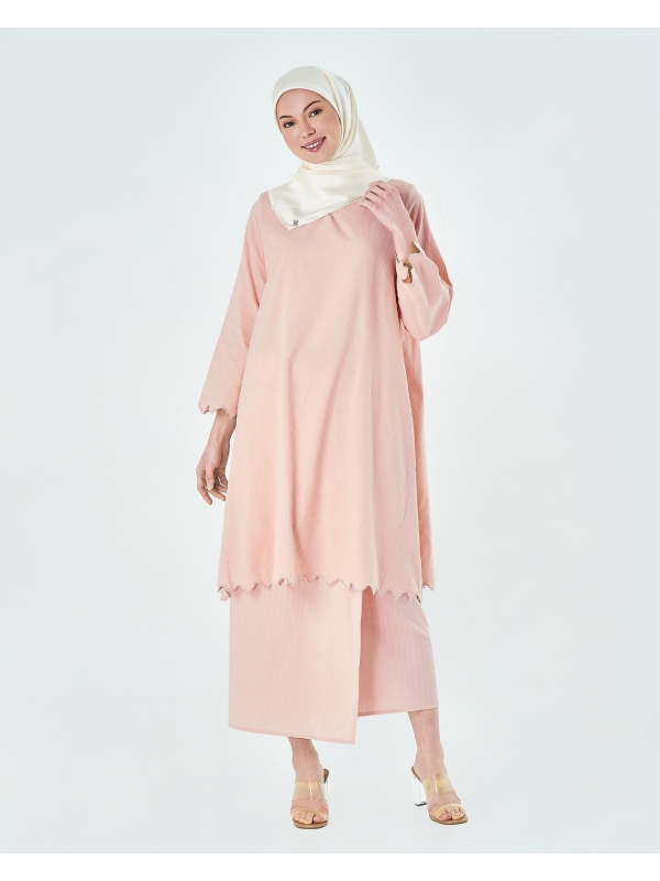 AZALEA KURUNG SET - MELON PINK