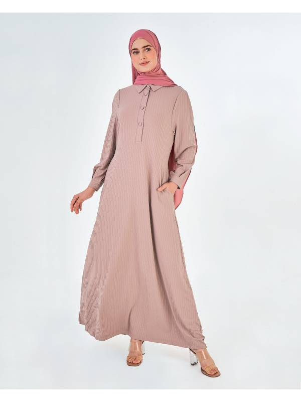 X-PRESS WANDERLOVE DRESS - ROSE TAN