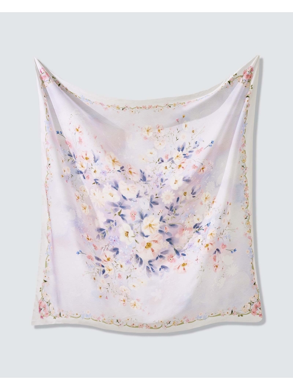 WATERCOLOUR MATTE SATIN SQUARE - PETALIA