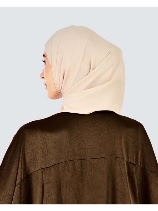 X-PRESS OVERSIZED DRESS - COFFEE