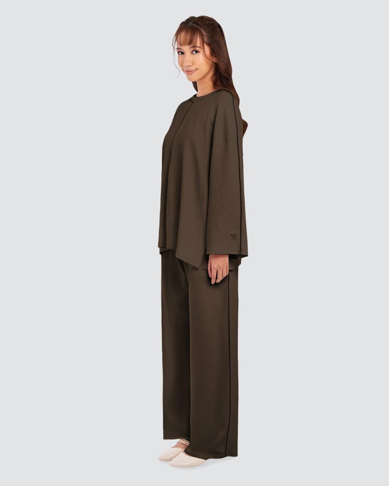 Image of THEA OVERSIZED LINE TOP - JAVA