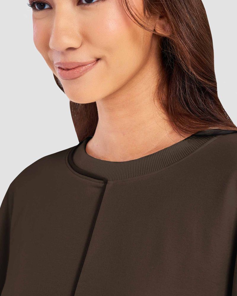Image of THEA OVERSIZED LINE TOP - JAVA