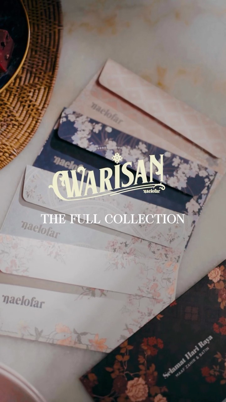 We’ve gotten so much love for the Warisan collection thus far, but we’re not just about done yet. From shawls and instants, plains and prints, and Abayas and accessories. A final Warisan Raya drop is coming, can you spot what it’ll be? <br/>
#WarisanNaelofar #Naelofar